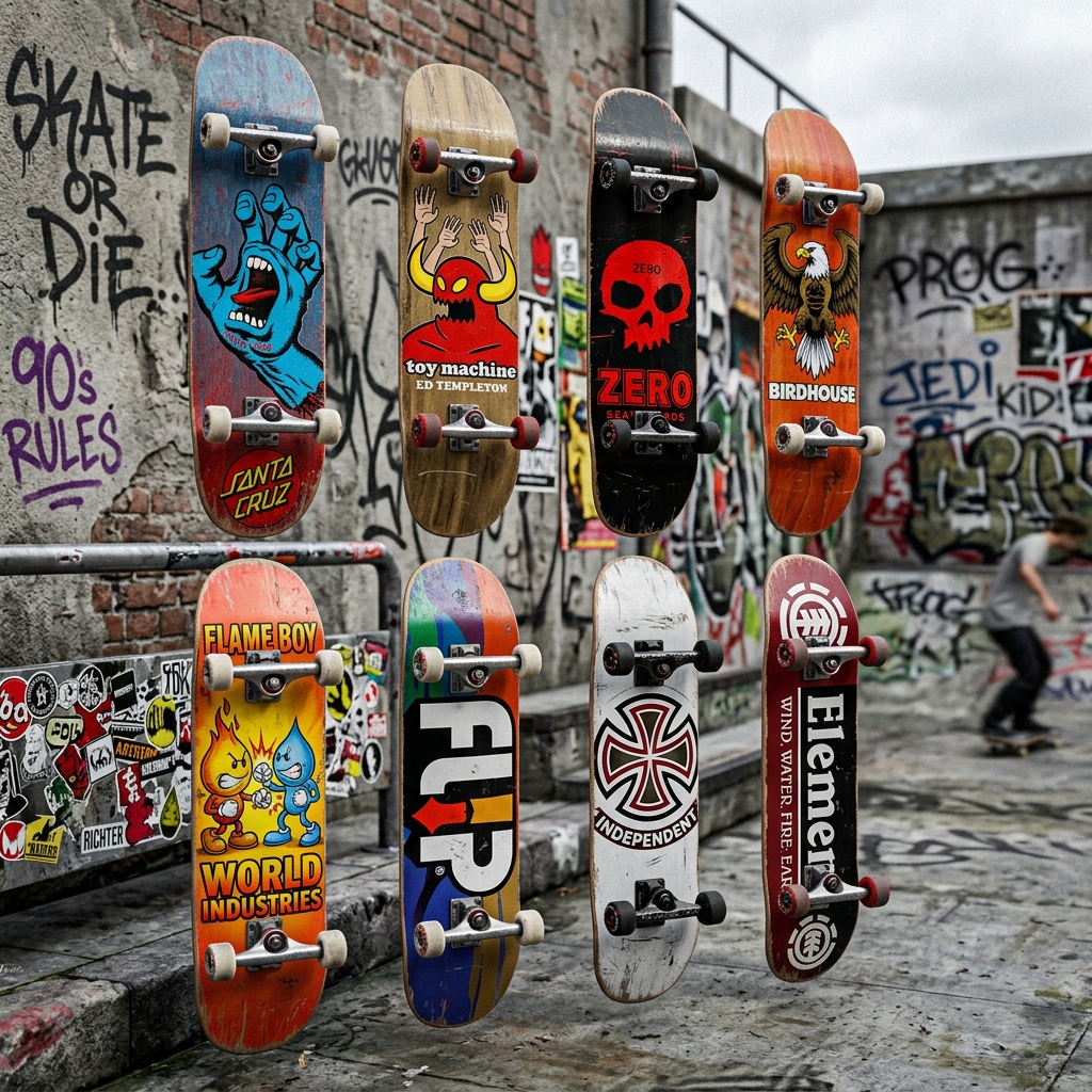 Skate graphics that shaped me